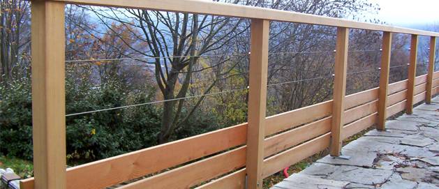 Balustrade bois